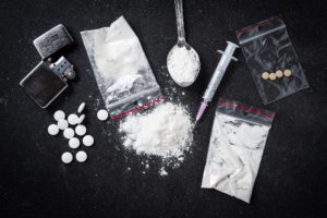 Drugs with high rate of becoming addicted